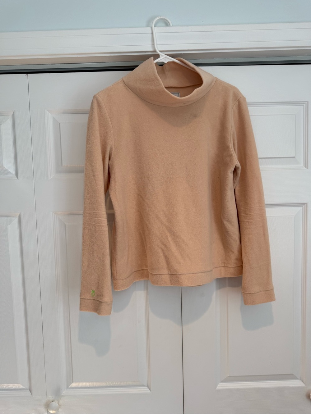 Dudley Stephens Beige Turtleneck Pullover